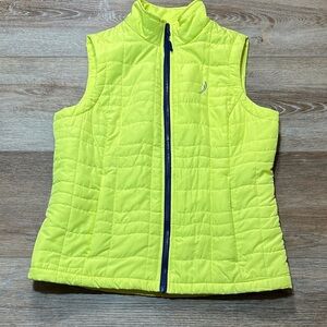 Exertek medium Neon Yellow Quilted Vest